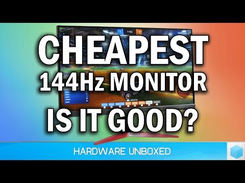 Cheapest 144Hz Monitor Tested! Acer KG251QF Review