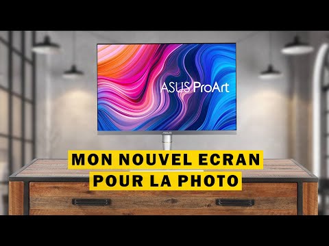 Mon NOUVEL ECRAN pour la RETOUCHE PHOTO ! (Asus ProArt PA24AC)