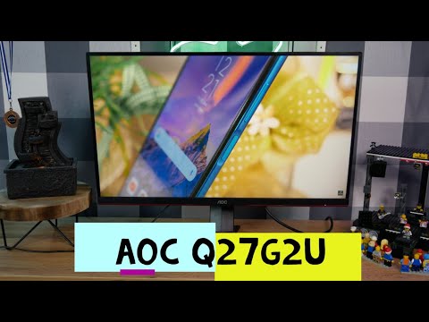 AOC Q27G2U | Ein Mittelklasse Monitor mit guter Ausstattung | Review 4K