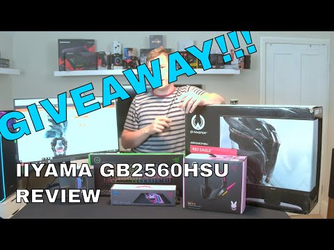 BEST BUDGET GAMING MONITOR? The Iiyama GB2560HSU Red Eagle - OH AND A HUGE GIVEAWAY!!!