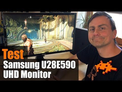 Test Samsung U28E590D UHD Monitor [Unboxing, Check, deutsch]