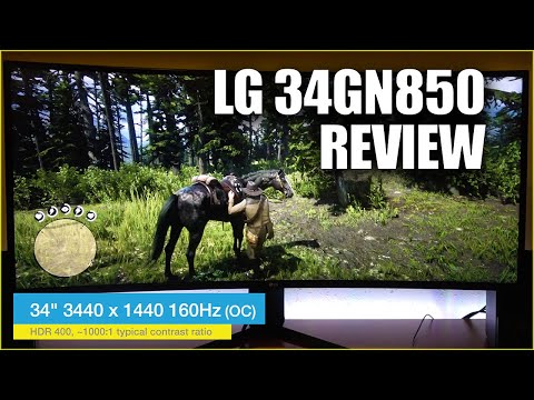 LG 34GN850 Review - Best Ultrawide Gaming Monitor 2020?