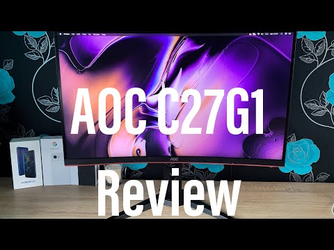 AOC C27G1 27&quot; 144Hz Curved Gaming Monitor Review