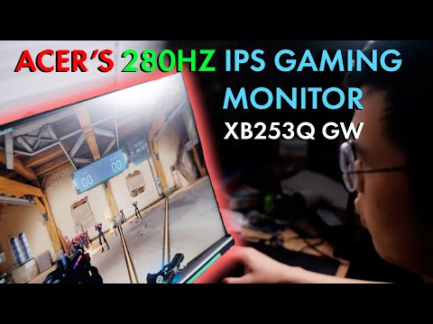 ACER&#039;s FORGOTTEN GAMING MONITOR (XB253Q GW Unboxing and impressions)