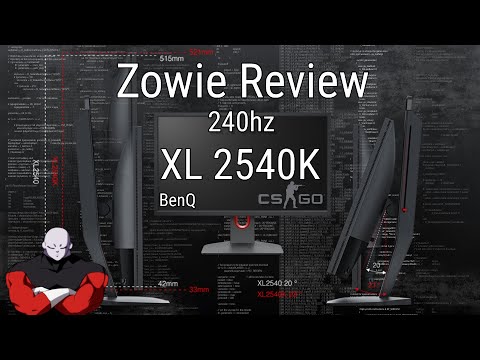 BenQ Zowie XL2540K 240hz Cs:Go Review