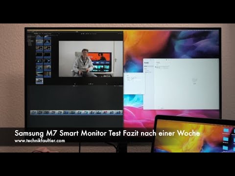 Samsung M7 Smart Monitor Test Fazit nach einer Woche