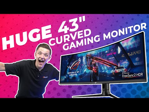 The most insane gaming monitor yet… - ASUS ROG STRIX XG43VQ 43” super ultrawide