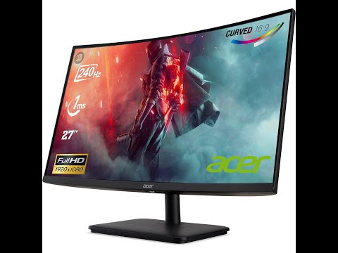 Acer Nitro ED270X 240hz 1ms İLK VE TEK DETAYLI İNCELEME VİDEOSU!!!!