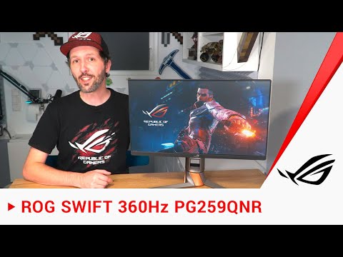 Unser bester eSport Monitor: ROG PG259QNR mit 360 Hz und Nvidia Reflex