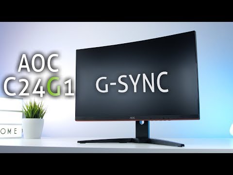 Der BESTE 200€ Monitor - AOC C24G1 G Sync Compatible 144Hz im Test + Bildeinstellungen!
