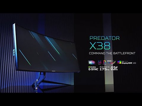 Predator X38 | Curved Ultrawide HDR 37.5-inch Gaming Monitor