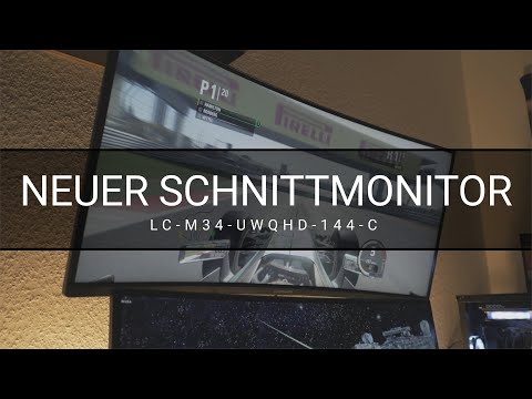 Neuer Schnittmonitor - Der LC-M34-UWQHD-144-C (German/Review)