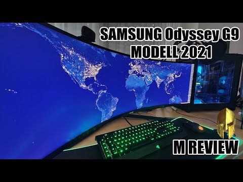 Samsung Odyssey G9 Modell 2021 im MEGAREVIEW