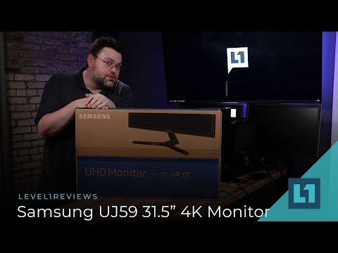 Samsung UJ59(LU32J590UQNXZA) 31.5&quot; 4K Monitor Review