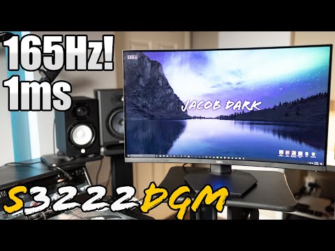 DELL&#039;S NEW BEST BUDGET 32&quot; GAMING MONITOR | DELL S3222DGM REVIEW