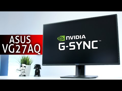 Der BESTE GAMING MONITOR 2020 | ASUS VG27AQ 165Hz G Sync ELMB Test Review