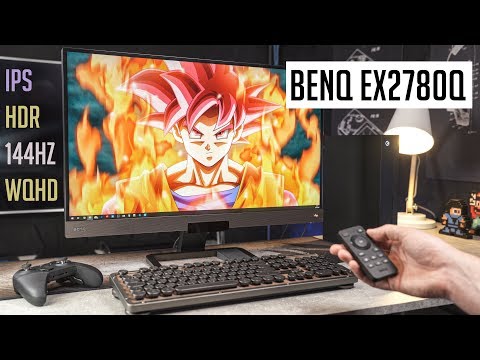 BenQ EX2780Q - DER Gaming Monitor mit IPS, 144Hz, HDR &amp; Subwoofer?! (Review)