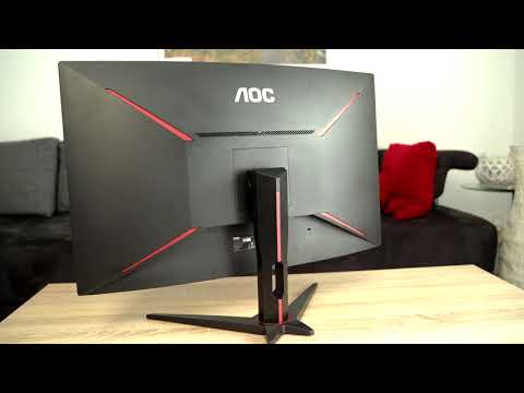 AOC CQ32G1 144 Hz WQHD Gaming Monitor Test / Review Deutsch