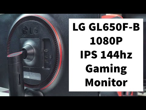 LG 27GL650F-B Review - 27 inch IPS 1080p 144hz Monitor