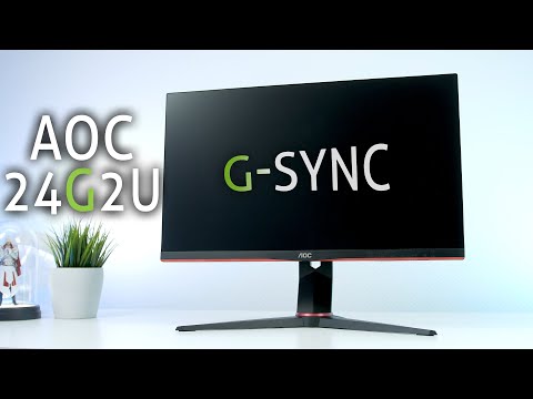 Der NEUE BESTE 200€ Monitor | AOC 24G2U G Sync Compatible 144Hz im Test + Bildeinstellungen!