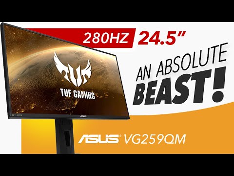 ASUS TUF VG259QM - An ABSOLUTE MONSTER - Detailed Review